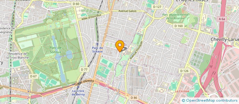 localisation de l'entreprise SHAMS à ANTONY