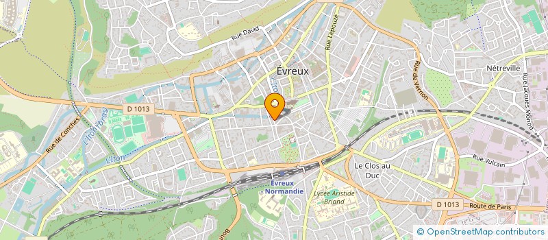 localisation de l'entreprise SHAMS  EVREUX