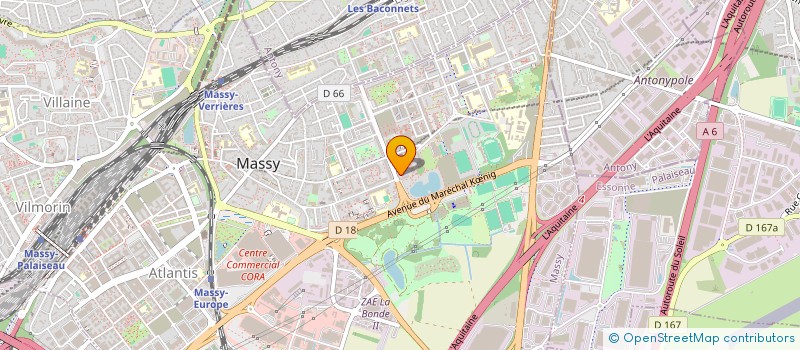 localisation de l'entreprise SHAMSARA à MASSY