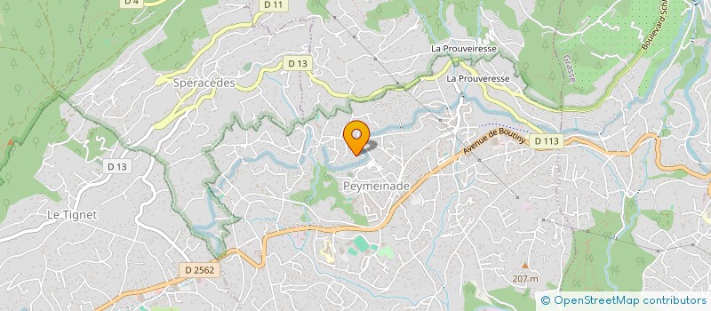localisation de l'entreprise SHAMSOKA à PEYMEINADE