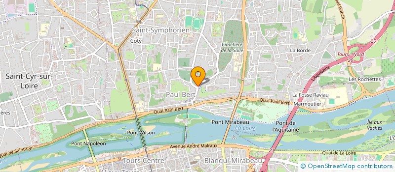 localisation de l'entreprise SHAMSY  TOURS