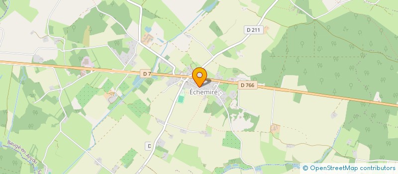 localisation de l'entreprise SHAMY  BAUGE-EN-ANJOU