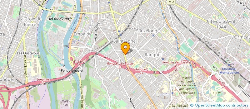 localisation de l'entreprise SHAN à TOULOUSE