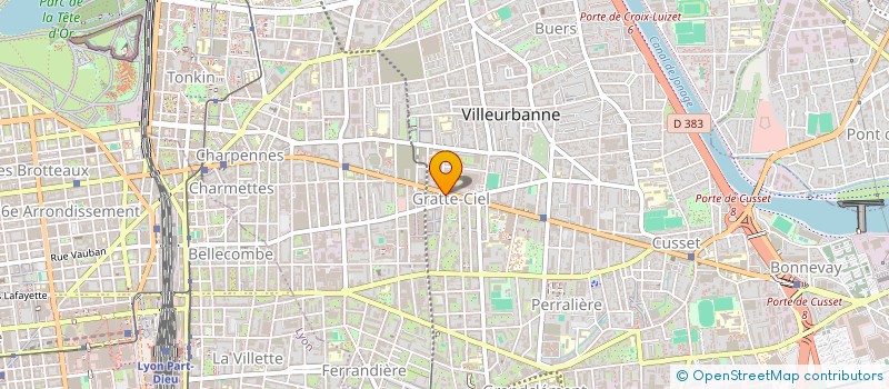 localisation de l'entreprise SHANA  VILLEURBANNE