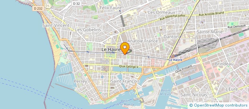 localisation de l'entreprise SHANA ACADEMIE à LE HAVRE