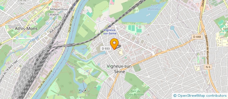 localisation de l'entreprise SHANA ET LA TRIBU DES ANGES HEUREUX à VIGNEUX-SUR-SEINE