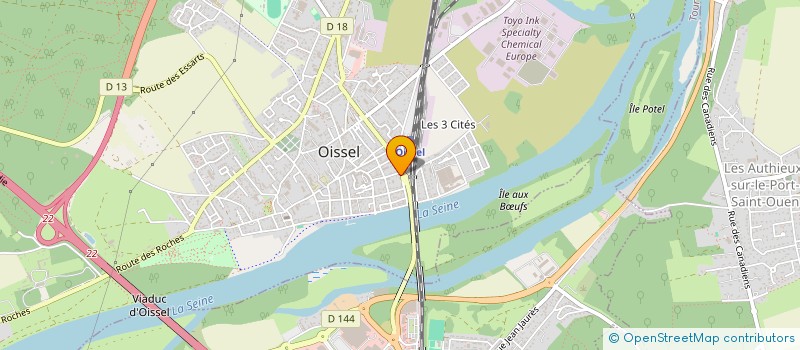 localisation de l'entreprise SHANA'S & CO  OISSEL