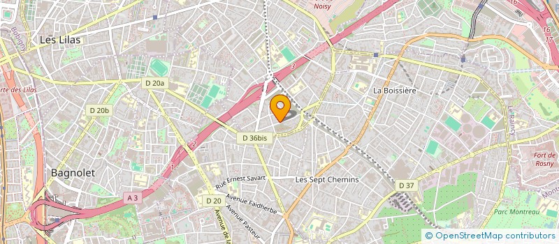 localisation de l'entreprise SHANA TOVA à ROMAINVILLE