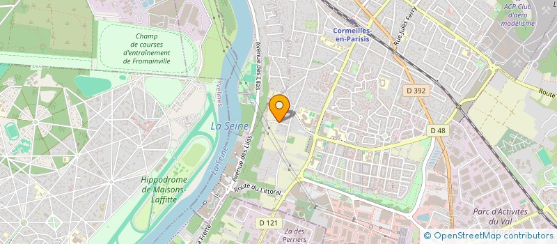 localisation de l'entreprise SHANEL  CORMEILLES-EN-PARISIS