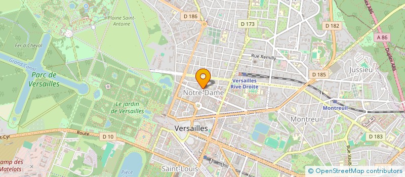 localisation de l'entreprise SHANG YIXUAN à VERSAILLES