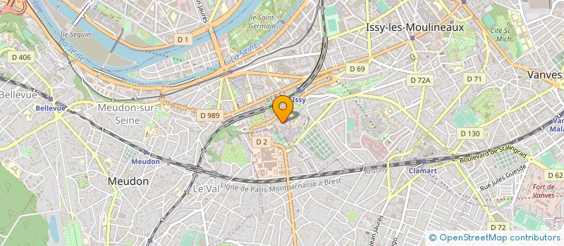 localisation de l'entreprise SHANGHAITEX à ISSY-LES-MOULINEAUX