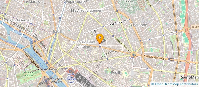 localisation de l'entreprise SHANGO  PARIS