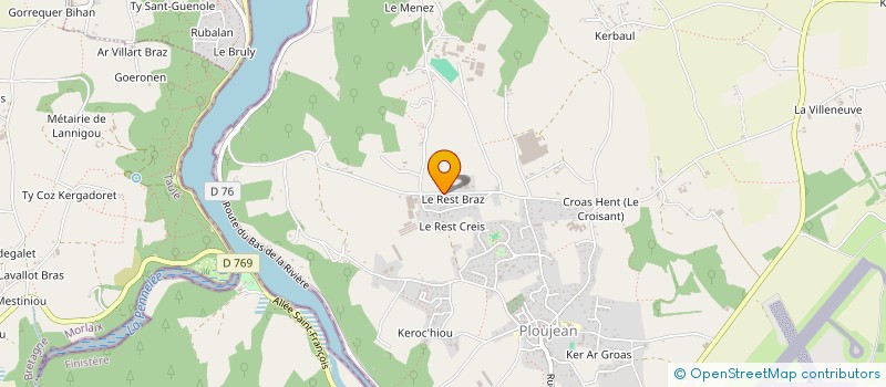 localisation de l'entreprise SHANGO INTERNATIONAL à MORLAIX