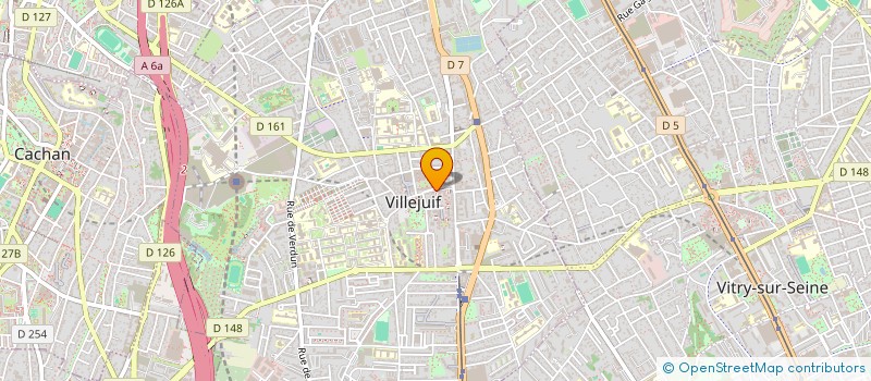 localisation de l'entreprise SHANKS à VILLEJUIF
