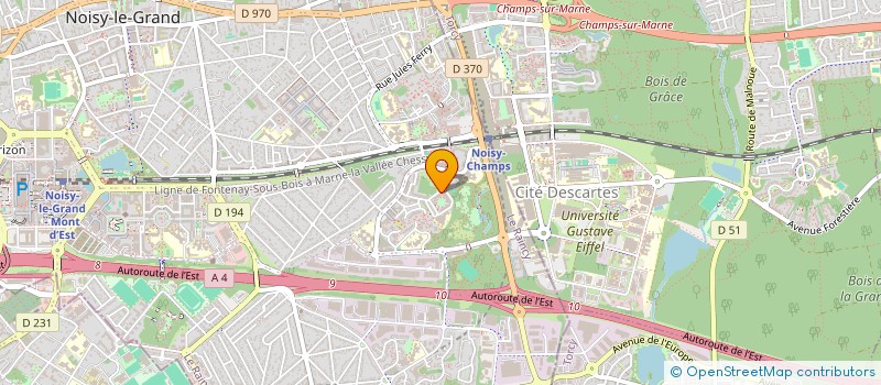 localisation de l'entreprise SHANMUGA  NOISY-LE-GRAND