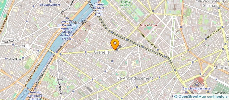 localisation de l'entreprise SHANNON à PARIS