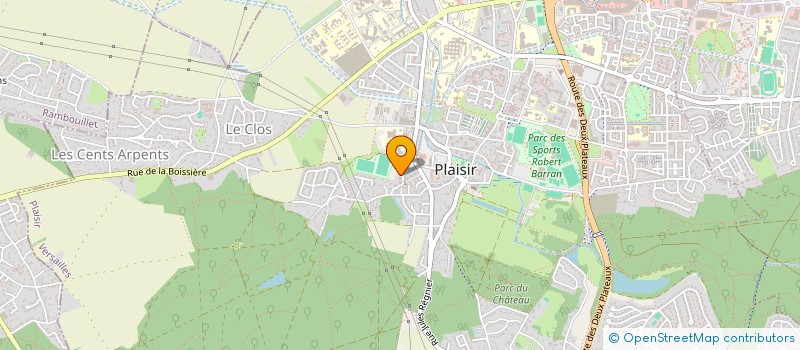 localisation de l'entreprise SHANNON  PLAISIR