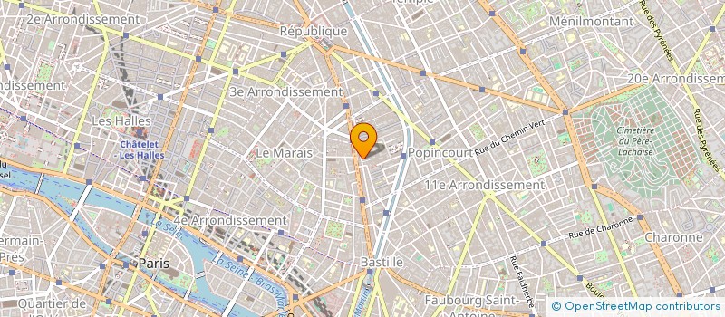 localisation de l'entreprise SHANNON  PARIS