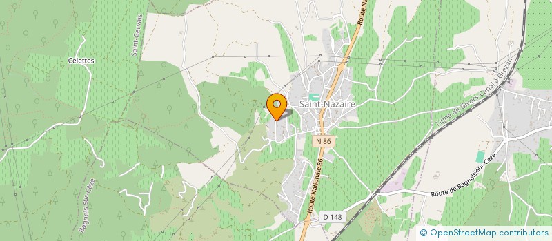 localisation de l'entreprise SHANNON CAMERON  SIAUGUES SAINTE MARIE