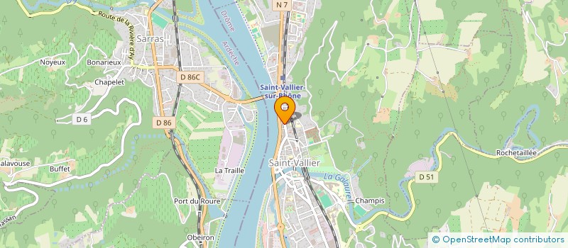 localisation de l'entreprise SHANNON LAKES  SAINT-VALLIER