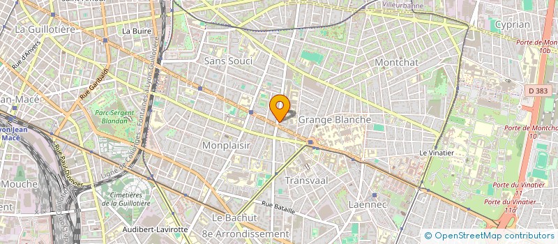 localisation de l'entreprise SHANON  LYON