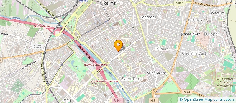 localisation de l'entreprise SHANPAN  REIMS