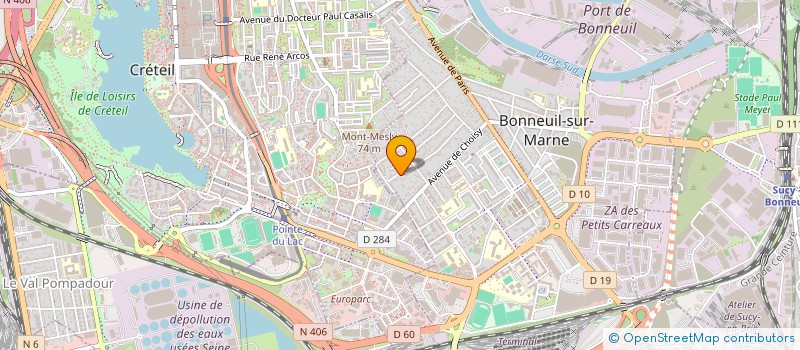 localisation de l'entreprise SHANSAA MOULION à BONNEUIL-SUR-MARNE
