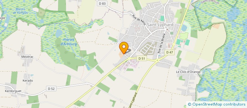 localisation de l'entreprise SHANTAA SUD  ASSERAC