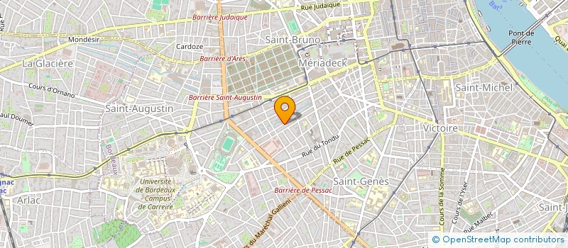 localisation de l'entreprise SHANTHI  BORDEAUX