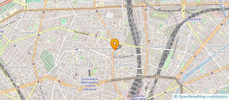 localisation de l'entreprise SHANTHINI à PARIS