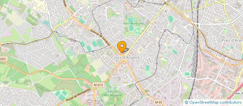 localisation de l'entreprise SHANTI à MONTPELLIER