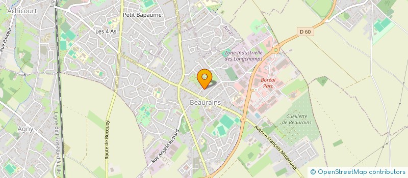 localisation de l'entreprise SHANTISEEDS FRANCE à BEAURAINS