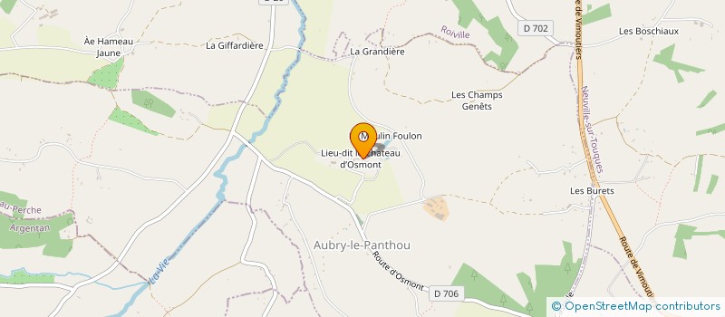 localisation de l'entreprise SHANTIWAY à AUBRY-LE-PANTHOU