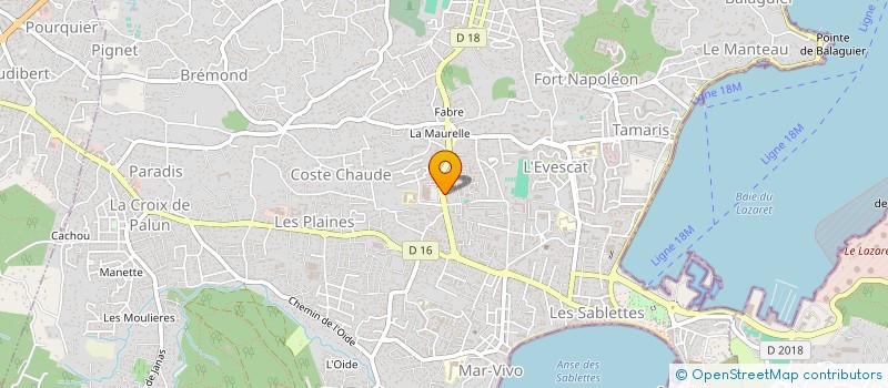 localisation de l'entreprise SHANY  LA SEYNE-SUR-MER