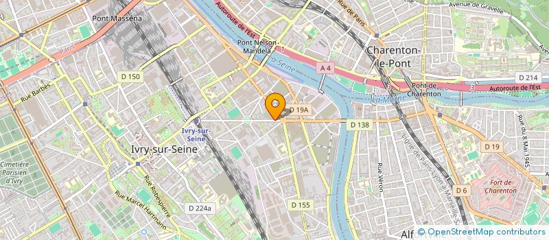 localisation de l'entreprise SHANZY à IVRY-SUR-SEINE