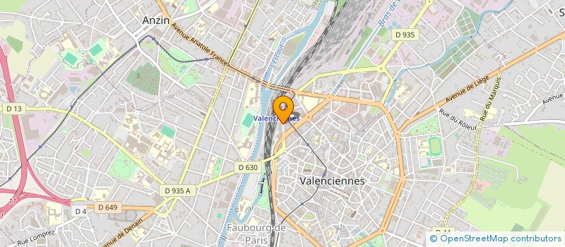 localisation de l'entreprise SHAO ET CHEN à VALENCIENNES
