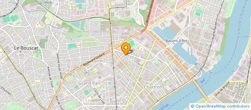 localisation de l'entreprise SHAOLIN QUAN FA DE BORDEAUX  BORDEAUX