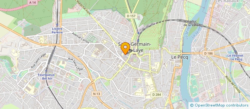 localisation de l'entreprise SHAPE R  SAINT-GERMAIN-EN-LAYE