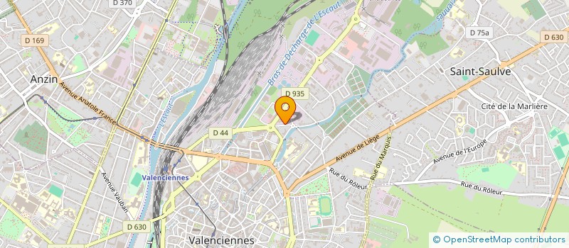 localisation de l'entreprise SHAPE UP  VALENCIENNES