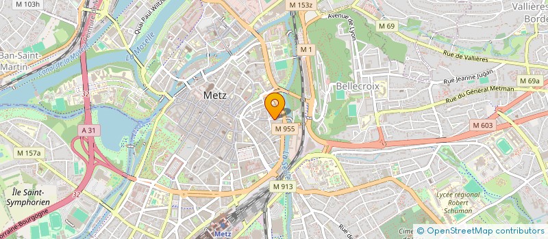 localisation de l'entreprise SHARA COIFFURE  METZ