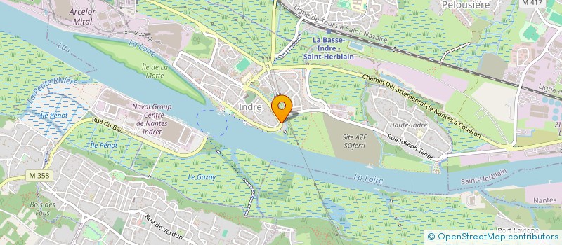 localisation de l'entreprise SHARD  INDRE