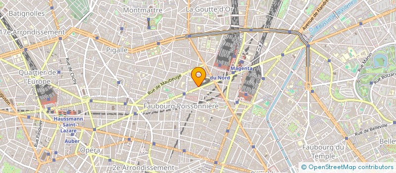 localisation de l'entreprise SHARDS CGI  AUBERVILLIERS