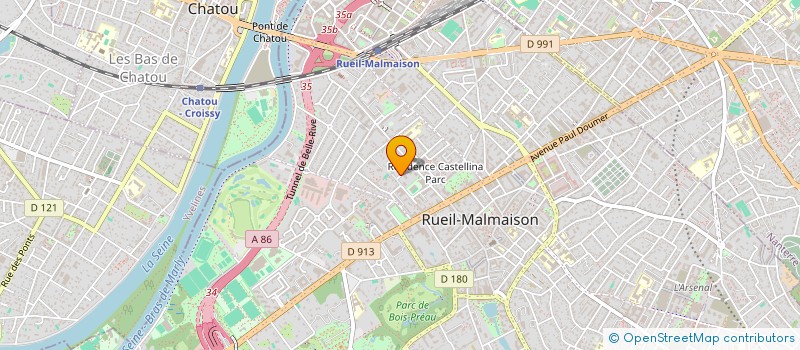 localisation de l'entreprise SHARE à RUEIL-MALMAISON