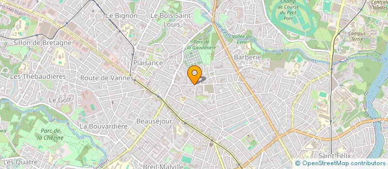 localisation de l'entreprise SHARE  NANTES