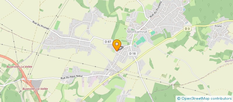 localisation de l'entreprise SHARE OR SHAME  MONTAMISE