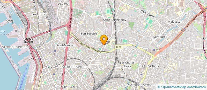 localisation de l'entreprise SHARE-WOOD MARSEILLE à MARSEILLE