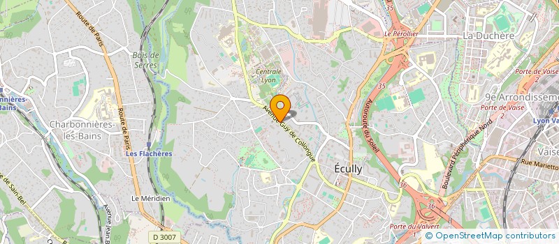 localisation de l'entreprise SHARE YOUR STARS  ECULLY