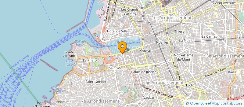 localisation de l'entreprise SHAREMUNDO FRANCE à MARSEILLE