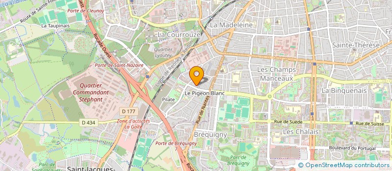 localisation de l'entreprise SHARES & TRAVELS  SAINT-JACQUES-DE-LA-LANDE