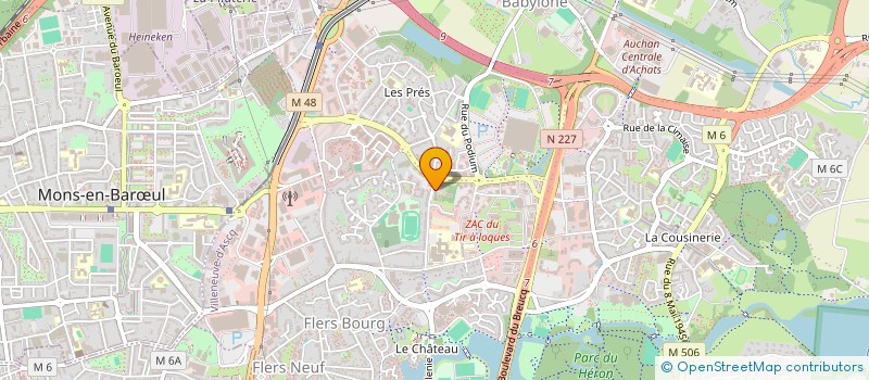 localisation de l'entreprise SHAREWOOD à VILLENEUVE-D'ASCQ